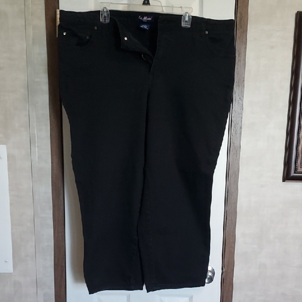 L.A. Blues Stretch Black Jeans